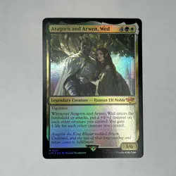 Aragorn and Arwen, Wed 287 NM Foil M Universes Beyond: The Lord of the Rings: Ta - Image 1