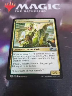 Mtg. 4x Conclave Mentor. Core Set 2021. Lp - Image 1