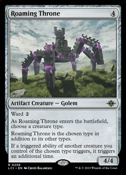 Roaming Throne - #258 - The Lost Caverns of Ixalan - NM MTG - Image 1