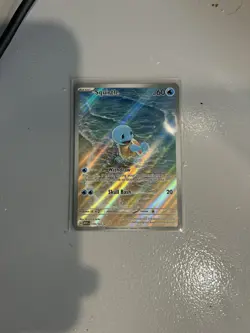 Pokemon Squirtle TCG Illustration Rare Scarlet & Violet 151 Card 170/165 NM/M - Image 1