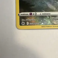 Pokemon: Riolu GG26/GG70 Crown Zenith Galarian Gallery (Ultra Rare Holo, 2023) - Image 3