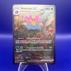 Pokemon Venusaur ex 198/165 Scarlet & Violet 151 Special Illustration Rare NM - Image 1