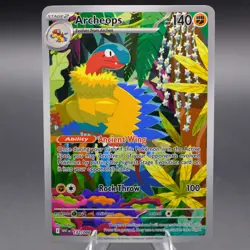 Archeops 132/086 Illustration Rare SV: White Flare Pokemon TCG NM - Image 1