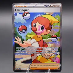 Harlequin 163/086 Ultra Rare SV: White Flare Pokemon TCG NM - Image 1