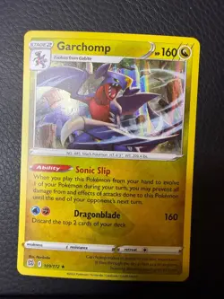 NM/M Holo Brilliant Stars Garchomp 109/172 Holo Rare Pokemon - Image 1