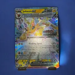 Pokemon Prismatic Evolutions Jolteon ex 030/131 Surprise Box Stamped - Image 1
