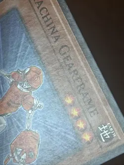 Machina Gearframe SR10-EN005 Mechanized Madness 1st Edition Common LP - Image 3