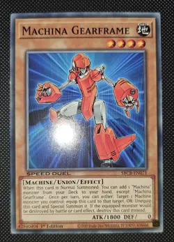 Yugioh Machina Gearframe SBCB-EN071 1st Edition Common NM - Image 1