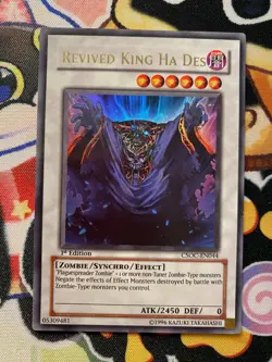 CSOC-EN044 Revived King Ha Des Ultra Rare Yugioh 1st - Image 1