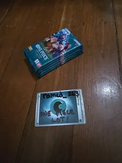 ONE PIECE SEALED LOT of 1 Illustration Box Vol. 6 & Various Booster Packs - Image 4