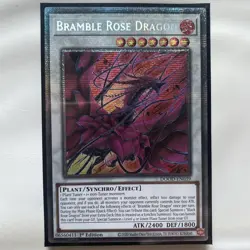 Yu-Gi-Oh! Bramble Rose Dragon Starlight Rare DOOD-EN039 Mint - 1st Edition - Image 1