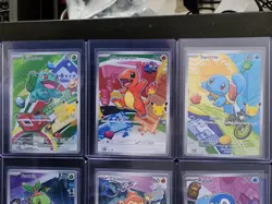 Pokemon First Partner Illustration 30th Collection Complete Promo Set 9 Cards NM - Image 2