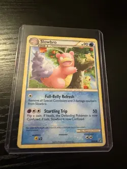 Pokemon Slowbro Undaunted 38/90 Uncommon Regular Stage 1 90 HP 2010 English Card - Image 1