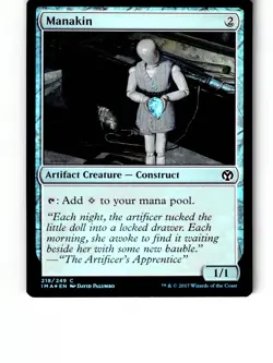 Manakin 218 Common Iconic Masters Magic: The Gathering Foil Lightly Played - Image 1