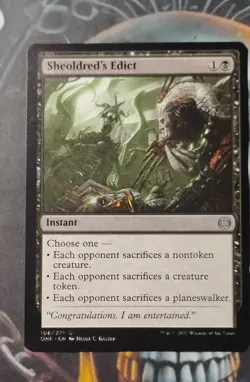 Sheoldred's Edict Phyrexia: All Will Be One Regular - Image 1
