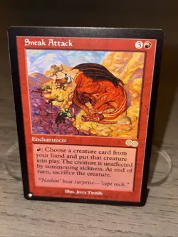 Sneak Attack 218 MTG The List (TLP) Rare NM - Image 1