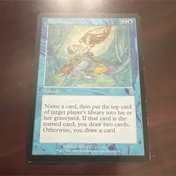 Magic: The Gathering Predict Instant 2001 Blue Regular English Rebecca Guay - Image 1