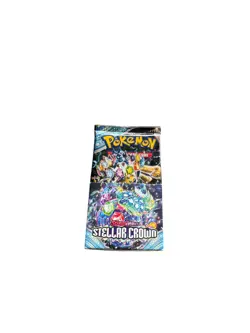Pokemon TCG Stellar Crown Half Booster Box 18 Pack - New - Image 1