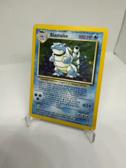 Pokemon TCG Blastoise Holo Rare UNLIMITED Card 2/102 Base Set - Image 2