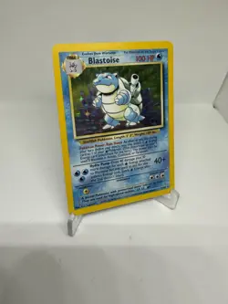 Pokemon TCG Blastoise Holo Rare UNLIMITED Card 2/102 Base Set - Image 3