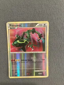 Pokemon TCG Rayquaza 20/95 Call of Legends Reverse Holo Foil Rare - Image 1