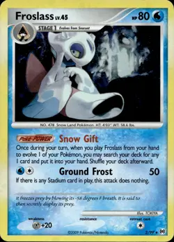 FROSLASS 2/99 HOLO HOLO RARE ARCEUS POKEMON HOLO LP - Image 1