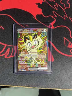 2026 Pokemon Perfect Order Meowth ex Special Illustration Rare #121/088 - Image 3