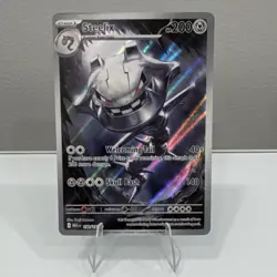 Pokemon TCG Steelix 150/132 Me01: Mega Evolution Holo 200 HP English - Image 1
