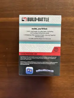 Pokemon Scarlet & Violet Journey Together Build & Battle Deck English (Sealed) - Image 3
