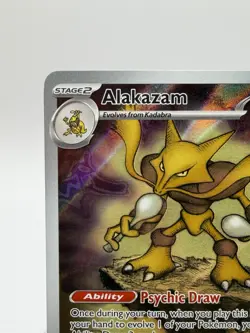 Pokemon Alakazam TCG Mega Evolution Promo LP - Image 2