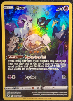 Mew Crown Zenith: Galarian Gallery GG10/GG70 Pokemon - Image 1