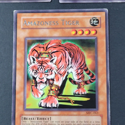 Yugioh TCG - 3x Amazoness Tiger - MFC-063 - LP - Unlimited Edition - Rare - Image 4