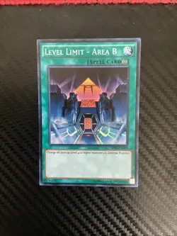 Yugioh Level Limit - Area B AP07-EN010 Super Rare LP - Image 1