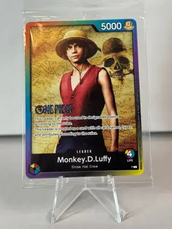 One Piece TCG • Monkey.D.Luffy (V.2) • Live Action-Promo • ENG/NM/Sealed - Image 1