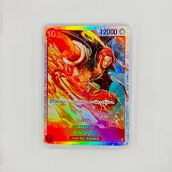 One Piece OP06-007 Shank Super Rare Wings of the Captain V.2 Alt Art NM Japanese - Image 1