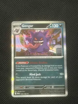 Pokemon Gengar 050/088 Perfect Order ME03 Rare Holo TCG Card NM/M - Image 1