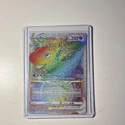 Pokemon Dragonite VSTAR Rainbow Rare Secret Rare Holo Card 081/078 280HP - Image 1