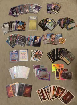 Yu-Gi-Oh Star Wars Gundam Sakimoto Days Disney Stranger Things GPK Card Lot TCG - Image 1