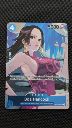 One Piece Card Game TCG - Boa Hancock OP02-059 - Box Topper - Image 1