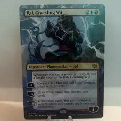 Ral, Crackling Wit (Non-foil) [Borderless] Bloomburrow 0341 Mythic MTG - Image 1