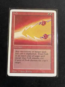 Mtg X1 Fork Revised Magic The Gathering - Image 1