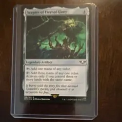 Wizards of the Coast Sceptre of Eternal Glory Rare Artifact Warhammer 40000 - Image 1