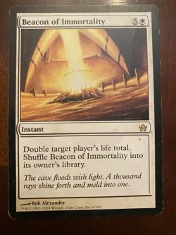 1x MTG Beacon of Immortality Explorers of Ixalan Rare (lp) - Image 1