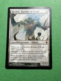 **Kozilek, Butcher of Truth** ~Rise of the Eldrazi~ Light Play to Near Mint - Image 2