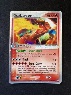 Charizard Ex Fire Red Leaf Green 105/112 Pokemon TCG 2004 - Image 1