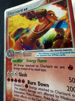 Charizard Ex Fire Red Leaf Green 105/112 Pokemon TCG 2004 - Image 3