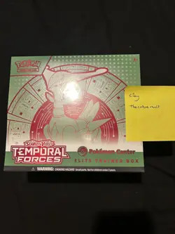 🔥 Pokemon Center Temporal Forces (Iron Leaves) Elite Trainer Box ETB SEALED✅ - Image 1