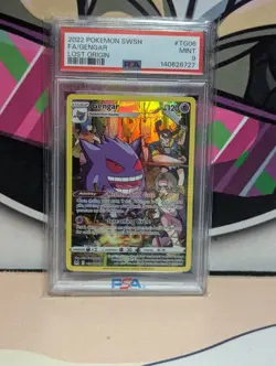 Gengar TG06/TG30 PSA 9 MINT Lost Origin Trainer Gallery Pokemon TCG - Image 1