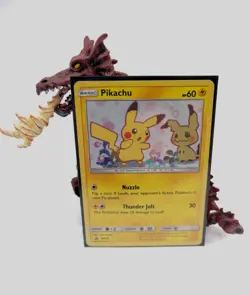 Pokemon Pikachu Holo Promo SM162 Basic 2019 - Image 1