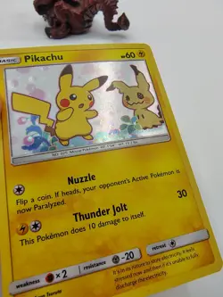 Pokemon Pikachu Holo Promo SM162 Basic 2019 - Image 2